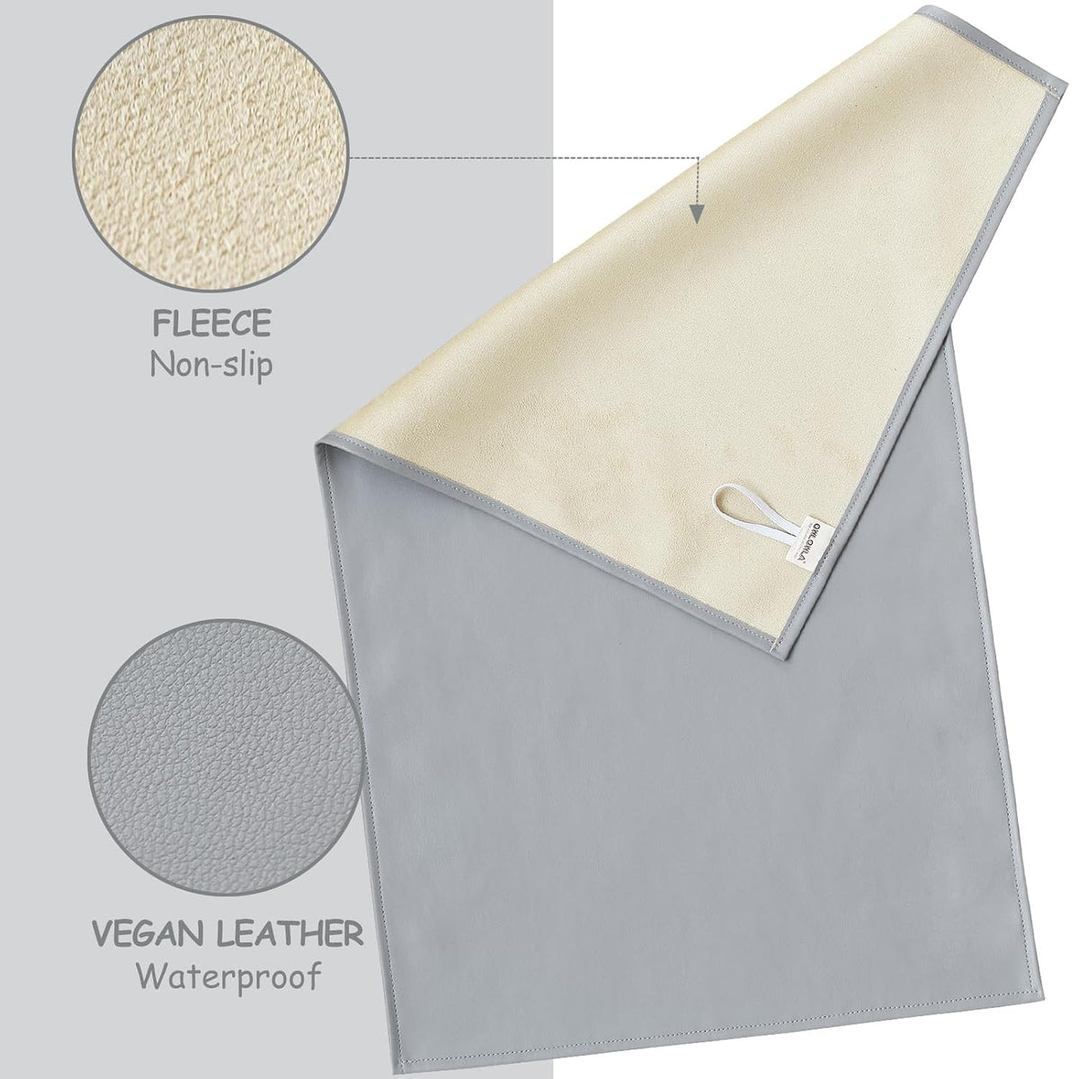 Changing Pad Portable Diaper Mat Baby Travel Changing Liner,2 Pack