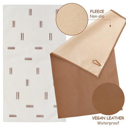 Changing Pad Portable Diaper Mat Baby Travel Changing Liner,2 Pack