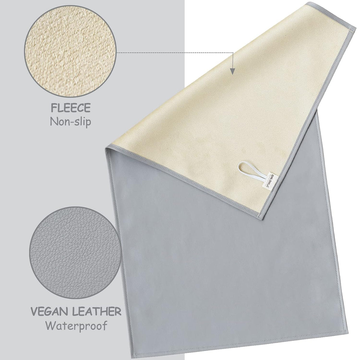 Changing Pad Portable Diaper Mat Baby Travel Changing Liner,2 Pack