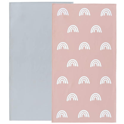 Changing Pad Portable Diaper Mat Baby Travel Changing Liner,2 Pack