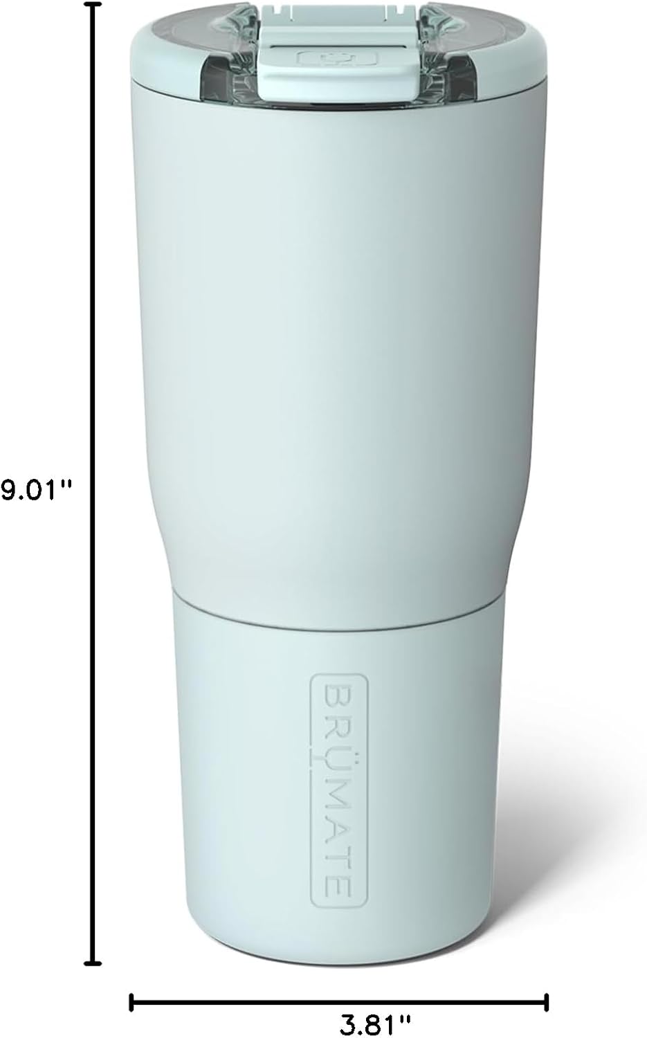 Nav 35oz 100% Leak Proof Insulated Travel Tumbler with Magnetic BevLock™ Lid - Double Wall Cup-Holder Friendly Stainless Steel Mug (Kiwi)