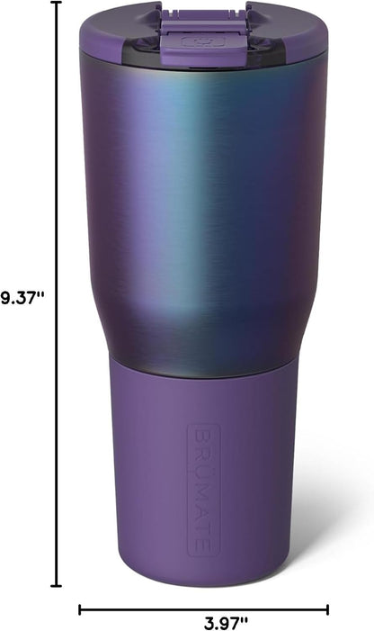 Nav 35oz 100% Leak Proof Insulated Travel Tumbler with Magnetic BevLock™ Lid - Double Wall Cup-Holder Friendly Stainless Steel Mug (Kiwi)