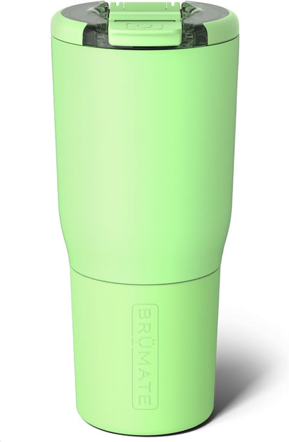 Nav 35oz 100% Leak Proof Insulated Travel Tumbler with Magnetic BevLock™ Lid - Double Wall Cup-Holder Friendly Stainless Steel Mug (Kiwi)