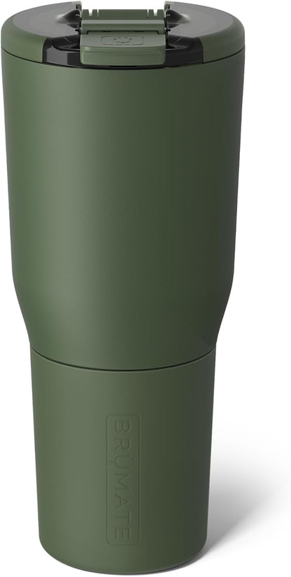 Nav 35oz 100% Leak Proof Insulated Travel Tumbler with Magnetic BevLock™ Lid - Double Wall Cup-Holder Friendly Stainless Steel Mug (Kiwi)