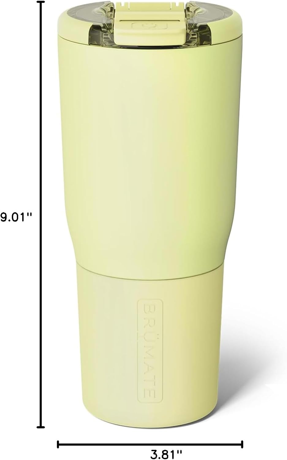 Nav 35oz 100% Leak Proof Insulated Travel Tumbler with Magnetic BevLock™ Lid - Double Wall Cup-Holder Friendly Stainless Steel Mug (Kiwi)
