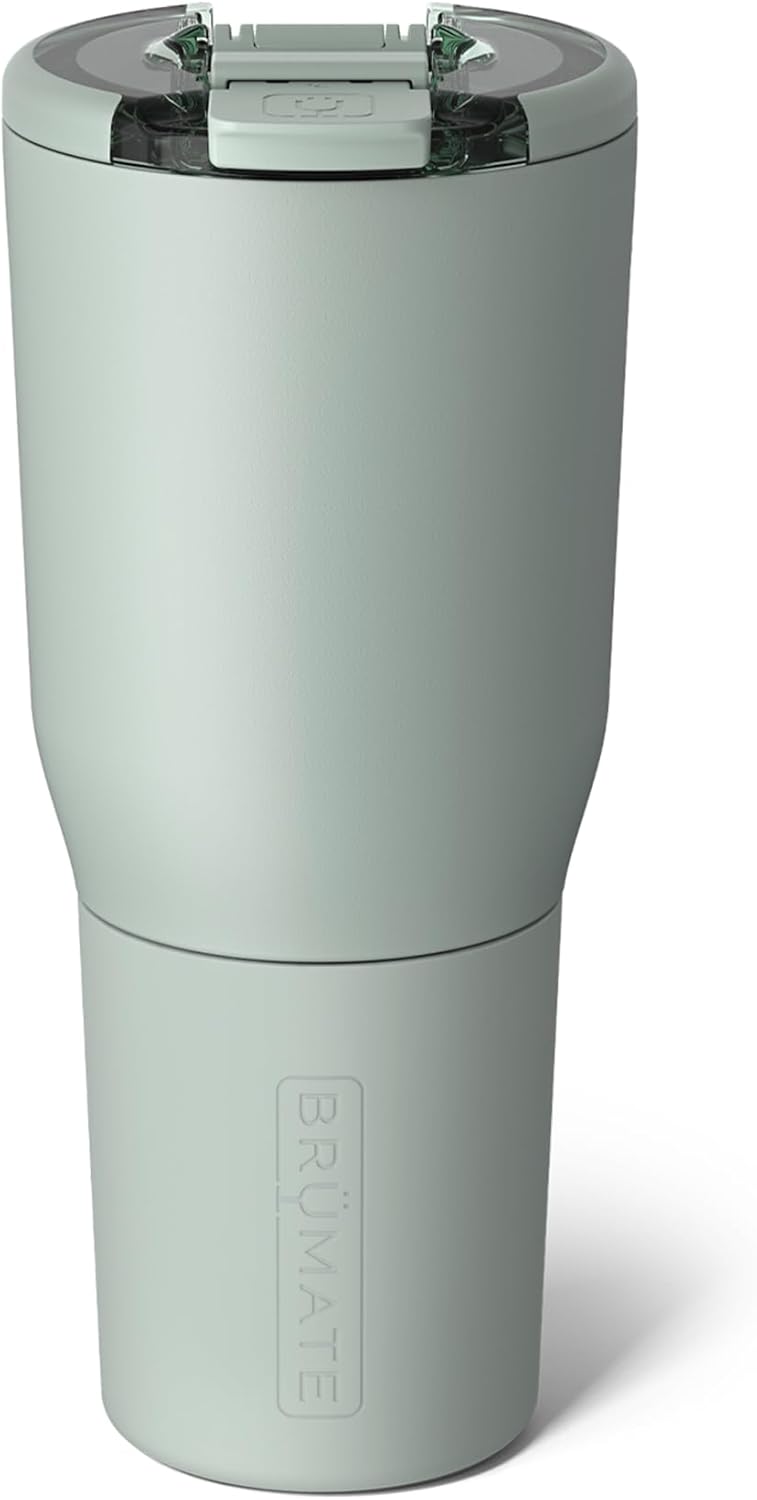 Nav 35oz 100% Leak Proof Insulated Travel Tumbler with Magnetic BevLock™ Lid - Double Wall Cup-Holder Friendly Stainless Steel Mug (Kiwi)