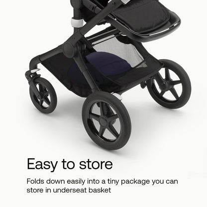 Footmuff - All-Season Stroller Accessory Weatherproof Climate Control Removable and Reflective (Moon Grey)
