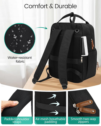 Extra Large Diaper Bag Backpack for 2 Kids Expandable 30-38L