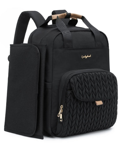 Extra Large Diaper Bag Backpack for 2 Kids Expandable 30-38L