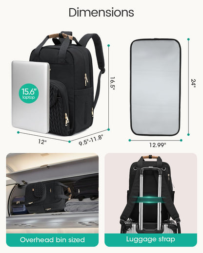 Extra Large Diaper Bag Backpack for 2 Kids Expandable 30-38L