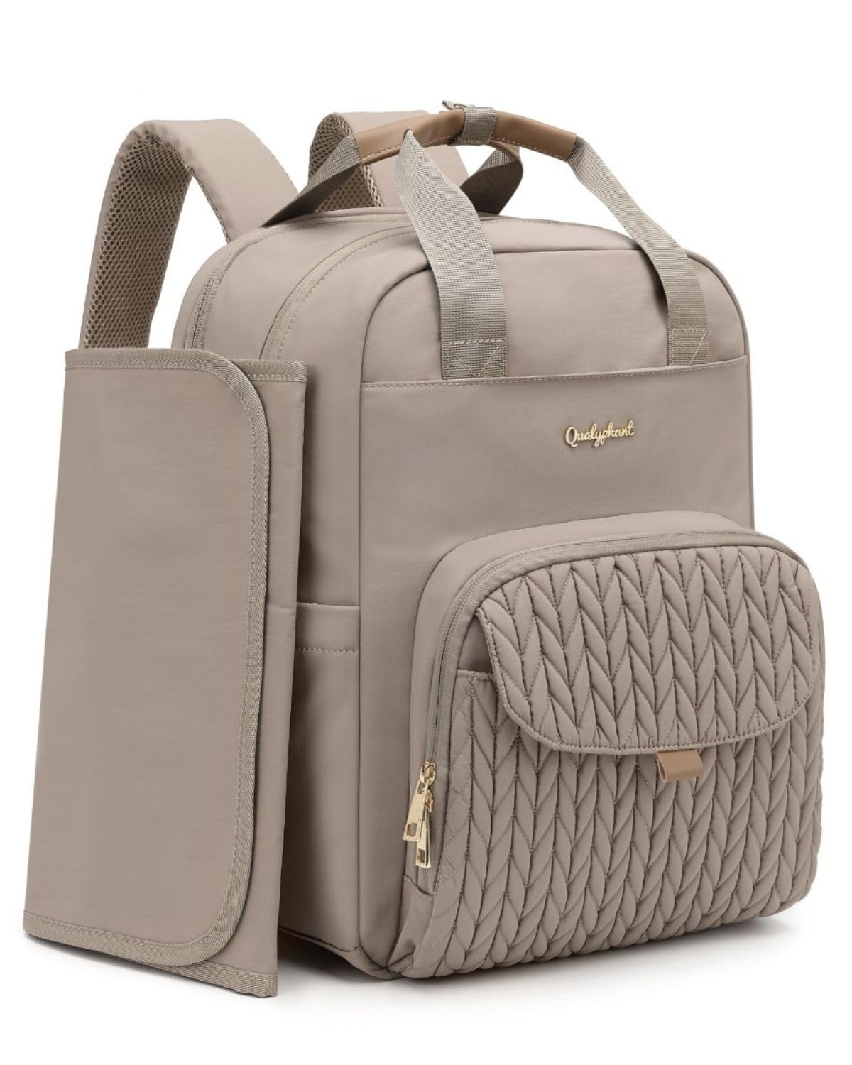 Extra Large Diaper Bag Backpack for 2 Kids Expandable 30-38L