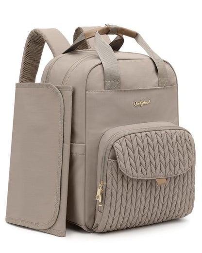Extra Large Diaper Bag Backpack for 2 Kids Expandable 30-38L
