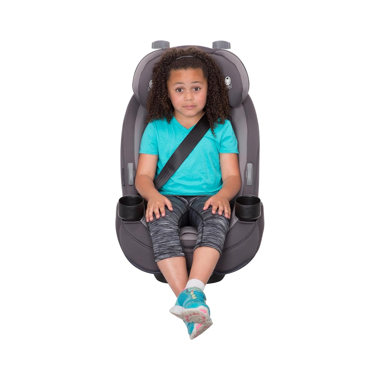 Safety 1st Grow and Go All-in-One Slim Convertible Car Seat, Rear Facing, 5-40 lbs, Forward Facing (30–65 lbs), High Back Booster Seat 40-100 pounds, Alaskan Blue