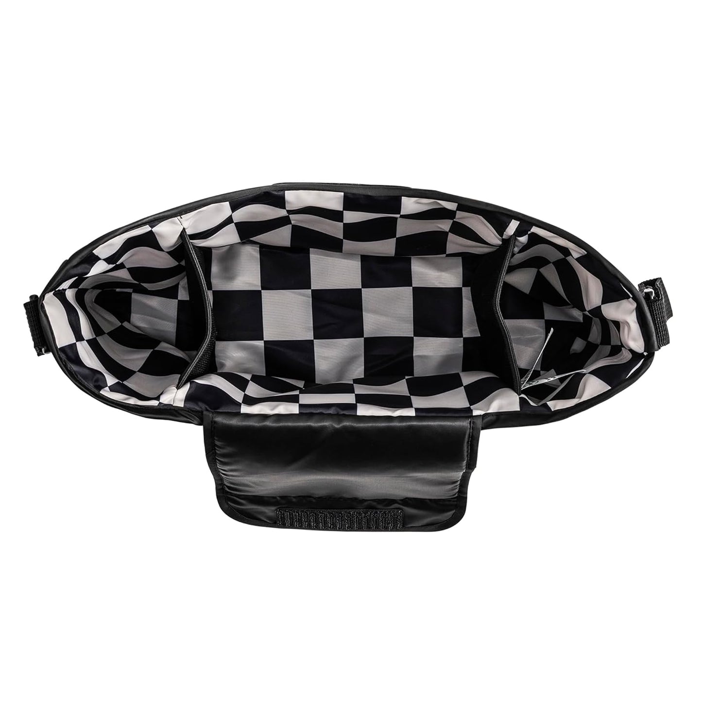 Tiny Twinkle Universal Stroller Organizer with Adjustable Strap - Waterproof Stroller Caddy Fits Baby Jogger, Nuna, Graco, Donna and Bugaboo Strollers（Black）