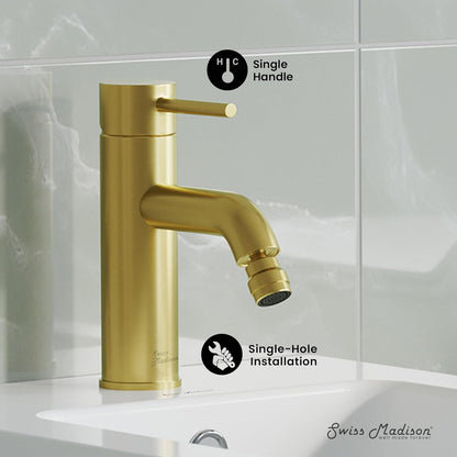 Swiss Madison Well Made Forever SM-DF81C Ivy Bidet Faucet in Chrome