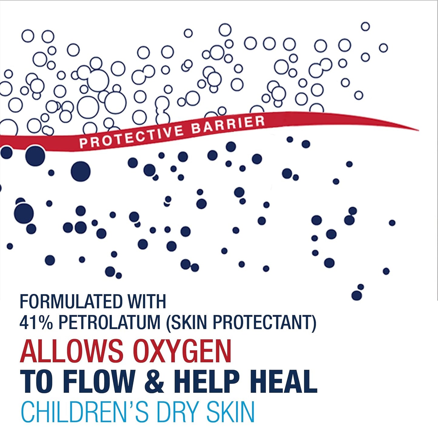 Aquaphor Children's Advanced Therapy Healing Ointment, 41% Petrolatum Skin Protectant Ointment for Minor Wound Care, Chapped or Cracked Skin and Lips, 14 Oz Jar
