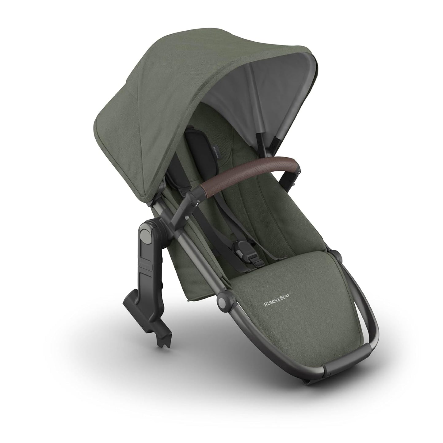 UPPAbaby RumbleSeat V3 Second Lower Seat - Compatible with Vista V2 and Vista V3 - All-Weather Seat + Magnetic Buckle – Adapters Included -Owen (Mocha Mélange)