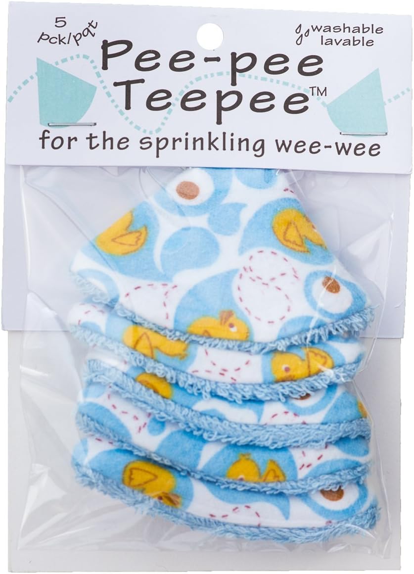 Washable Cotton Pee-Pee Teepees That Shield Baby Boys Pee During Diaper Changes. Makes a Great add-on Gift for a Baby Shower Thanks to its Fun, Gift-Ready Store Packaging. 5 Pack. Western
