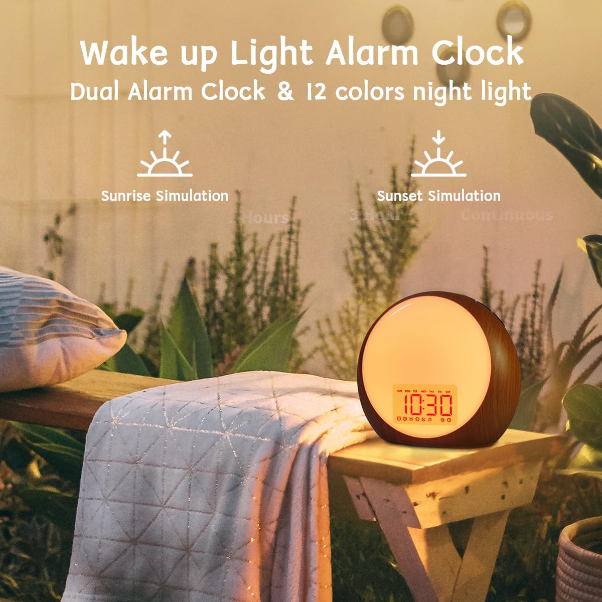Loud Brown Noise Sounds White Noise Machine 30 Soothing Sounds 12 Color Night Lights Auto-Off Timer Sleep Machine with Memory Function for Baby Kids Adult for Office Privacy White Elephant Gifts