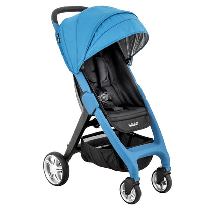 Larktale Chit Chat | Lightweight Compact Stroller for Babies & Toddlers 6 Months & Up | Best Travel Stroller | One-Handed Steering & Easy Fold, Longreef Navy