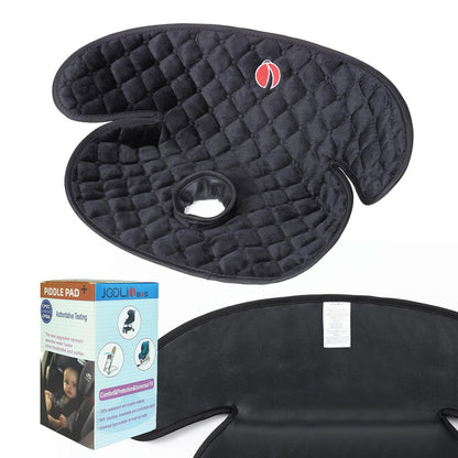 Baby Piddle Pad Car Seat Liner,Potty Training car seat Protector with Waterproof Liner for Child Safety Car Seat Stroller and Dinner Chair,Machine Wash and Dry (Plus-Grey)