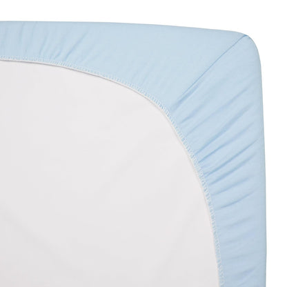 American Baby Company 100% Natural Cotton Fitted Pack and Play Sheet 39" x 27" - Soft & Breathable Pack N Play Sheet for Playpen, Playard & Mini Crib Mattress, Navy Whale, for Boys & Girls