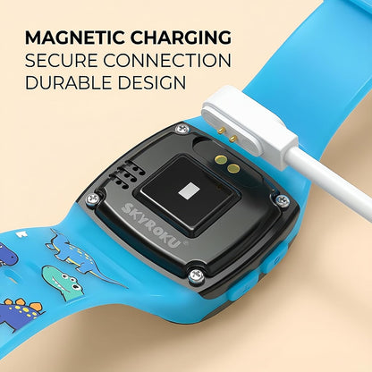 Potty Training Watch for Toddlers, Cute Apple-Shaped Design with 5 Timing Modes (30-180min), Music & Flash Reminders, Magnetic Charging, Compact Screen, Splash-Proof, Gifts for 3-7 Year Old Girls Boys