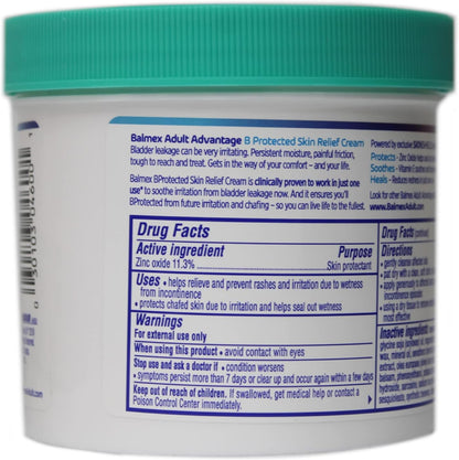Balmex Adult Care Rash Cream, 12oz, (Pack of 2)