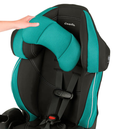 Evenflo Chase LX Harnessed Booster Car Seat (Jubilee Green)