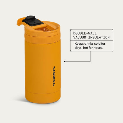 16 oz Tumbler | Stainless Steel Insulated Drinkware with Magnetic Swig Lid | Ocean