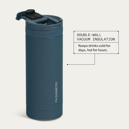 16 oz Tumbler | Stainless Steel Insulated Drinkware with Magnetic Swig Lid | Ocean