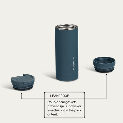 16 oz Tumbler | Stainless Steel Insulated Drinkware with Magnetic Swig Lid | Ocean