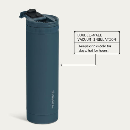 16 oz Tumbler | Stainless Steel Insulated Drinkware with Magnetic Swig Lid | Ocean