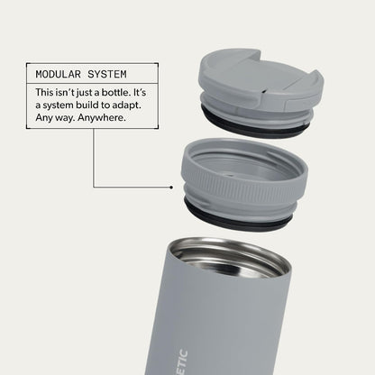 16 oz Tumbler | Stainless Steel Insulated Drinkware with Magnetic Swig Lid | Ocean