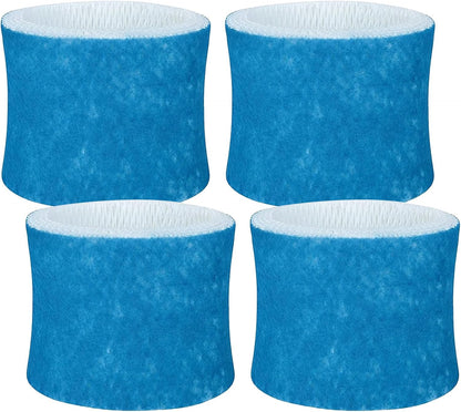 For Canopy Humidifier Wicking Filter Replacement 2.0, Compatible with Canopy Bedside and Nursery Humidifier 2.0,Wood Pulp & Paper Filter,4 Pack (Blue)