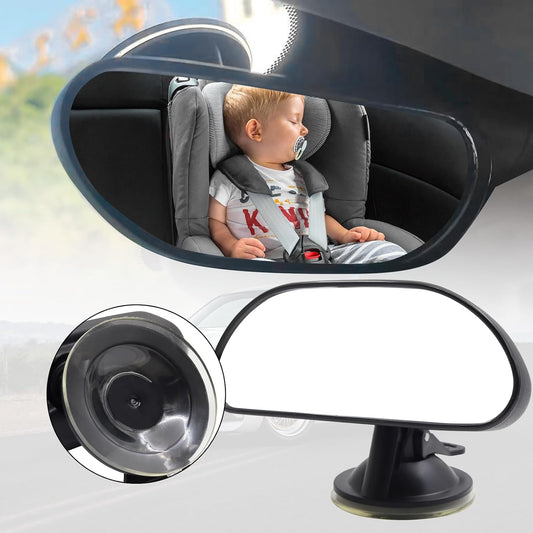 Baby Car Backseat Mirror, Rear View Facing Back Seat Mirror Kid Safety Rearview children Adjustable Rearview Wide Angle Convex Mirr-or for Infant Toddler Child Children Backseat passengers