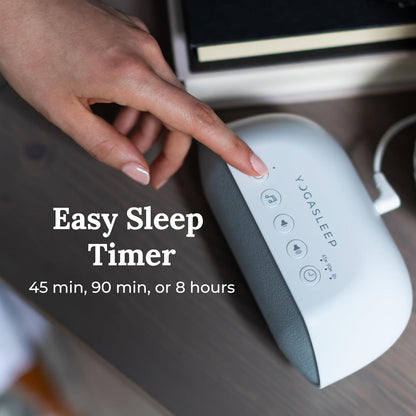 Yogasleep Travelcube Portable White Noise Machine with Timer & 6 Soothing Natural Sounds, Noise Canceling for Office Privacy & Meditation, Sleep Therapy for Adults & Baby, Must Have Registry Gift