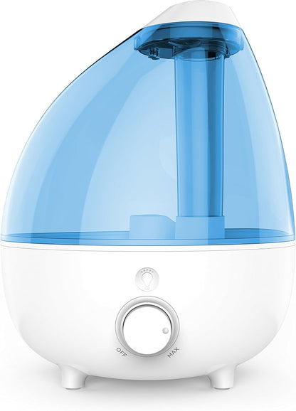 Pure Enrichment MistAire Ultrasonic Cool Mist Humidifier - Quiet Air Humidifier for Bedroom, Nursery, Office, & Indoor Plants - Lasts Up To 25 Hours