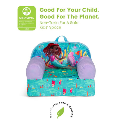 Delta Children - Cars Cozee Buddy Flip-Out Kids Chair, Blue