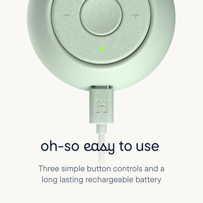Hatch Go | Portable Sound Machine for Babies and Kids | Sleep Soother | 10 Soothing Sounds | White Noise | Shush | Travel | Registry Gift | Baby Shower | Clips on Stroller | Putty