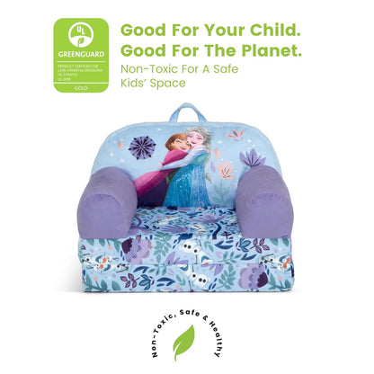 Delta Children - Cars Cozee Buddy Flip-Out Kids Chair, Blue