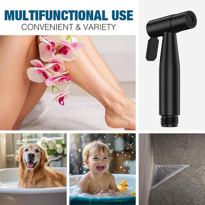 Bidet Sprayer, Toilet Sprayer, Bidet Sprayer for Toilet, Jet Spray for Toilet, Muslim Shower, Ducha para Toilet, Handheld Bidet Sprayer for Toilet (Stain Gold)
