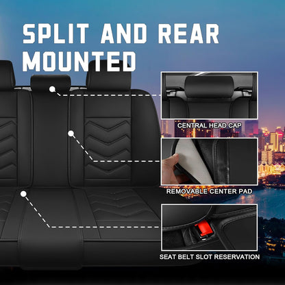 CTDS Car Seat Covers for MINI Convertible 2013-2026, Stylish Sport Seat Covers, Premium Nappa Leather Car Seat Cover. Automobile Seat Covers Sets.(Luxury 5 Seats/Beige)