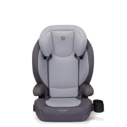 Maxi-Cosi RodiSport Kids Booster Car Seat, High-Back, Backless Booster, 7-Position Headrest, Easy Latch System, Reclining Chair, Belt Guide, Fits 40-100 lbs, 43.4-57 in, Sea Salt