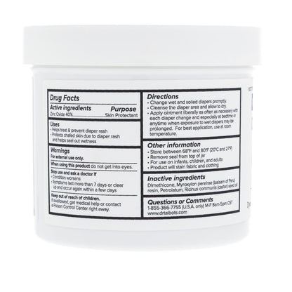 Dr. Talbot's Baby Diaper Rash Ointment - 2 oz - Zinc Oxide Skin Protectant with Peruvian Balsam - Treats and Prevents Rash
