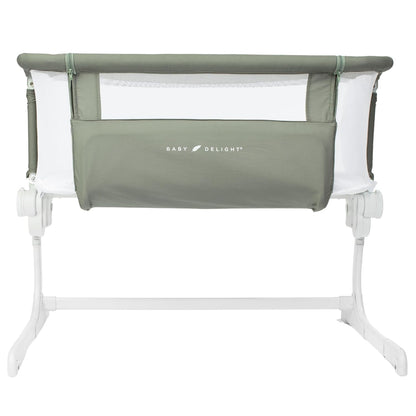 Baby Delight Beside Me Dreamer Bassinet | Bedside Sleeper | 6-Position Height Adjustment | Charcoal Tweed