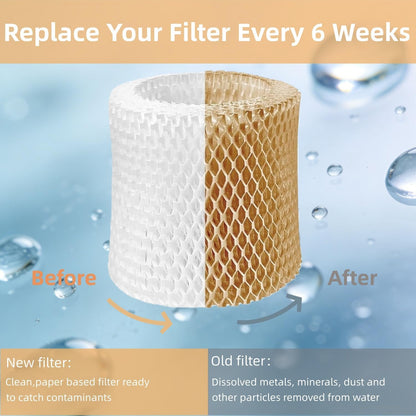 Humidifier Replacement Filter Compatible with Canopy Bedside Humidifier and Nursery Humidifier,Wood Pulp & Paper Filter (4 Pack)