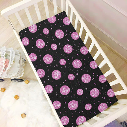 Baby Crib Sheet Cute Goose Flowers Crib Mattress for Boys and Girls Playard Sheet Soft Breathable Fitted Baby Mattress Cover 52x28in