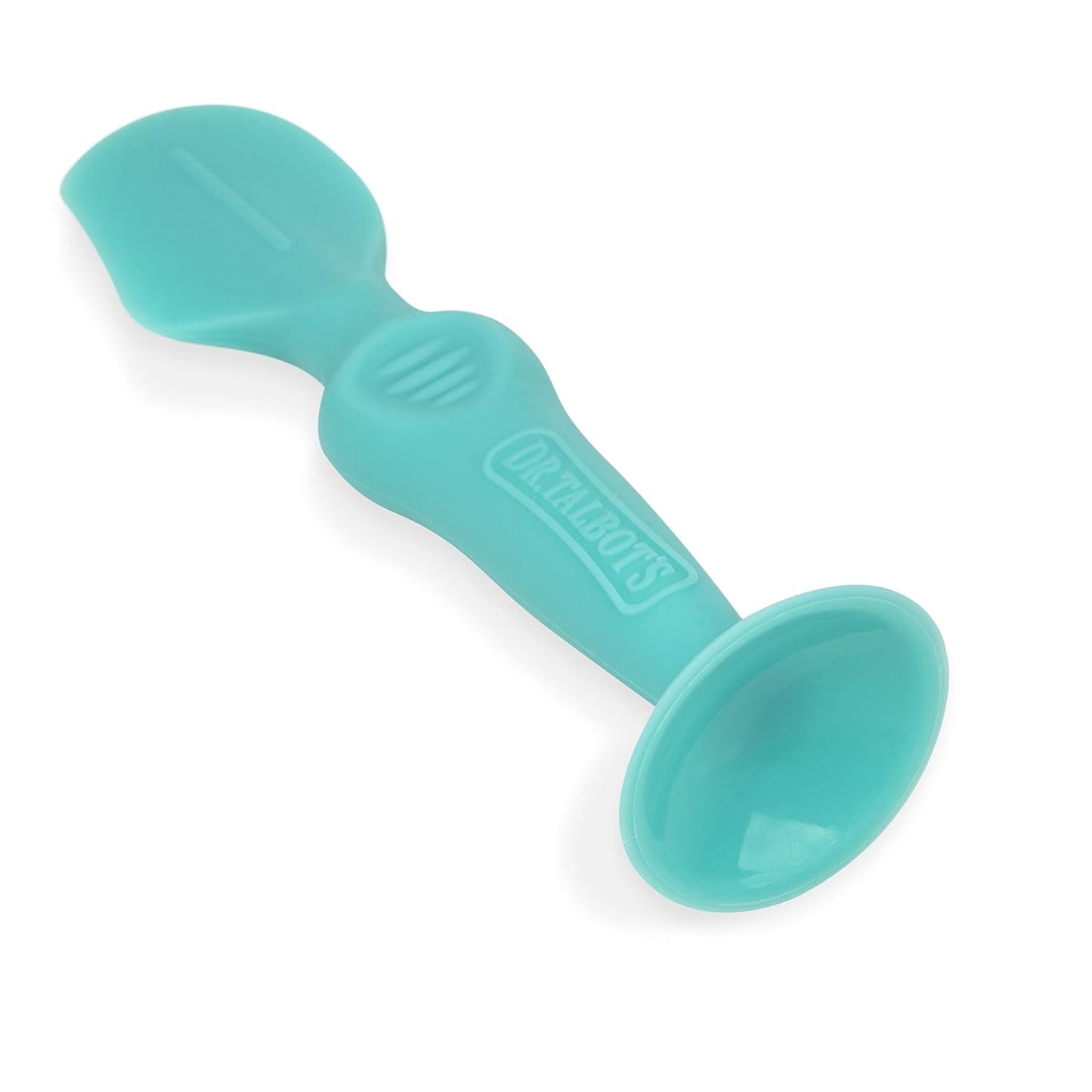 Dr. Talbot's Diaper Cream Brush for Babies - Diaper Rash Cream Applicator with Suction Base and Hygienic Case - Full Size - Aqua Blue