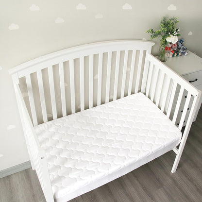 Pack and Play Sheets Mattress Pad Protector Fitted Waterproof Playard Mattress Cover, Compatible with Graco Pack n Play & Dream On Me & Pamo Babe, Playpen/Playard Sheet Quilted, Gray, 39" x 27"
